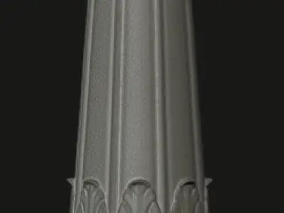 Indian Classic Pillar - 3DP Ready 3D print model purchase