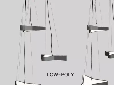 Swarovski TRIMINI low poly 3d model Low-poly 3D model