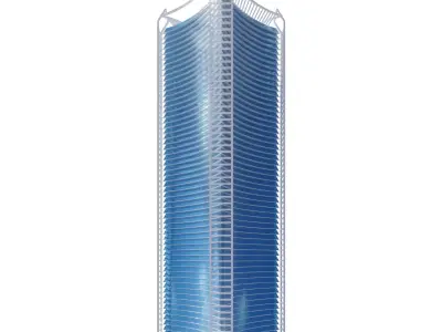 Parametric Building 1c8 3D model