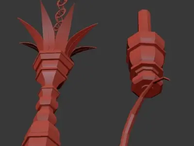 GRAND PALAIS CHANDELIER 3D model