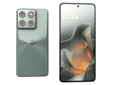 Motorola Edge 70 Light Geen 3D model