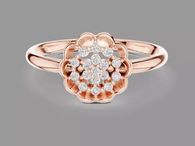 Light Diamond Ring 3D print model