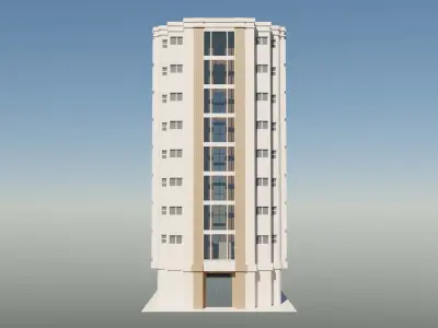 Hotel model 3 3D model