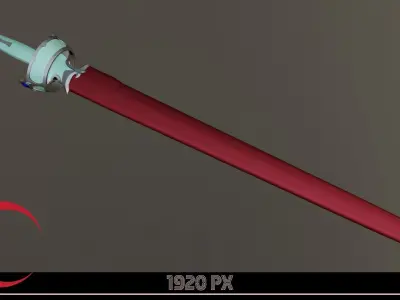 Asuna Sword Lambent Light Sword Art Online  3D print model
