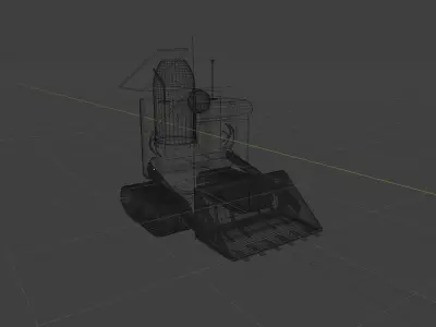 Corona Space Traktor 3D model