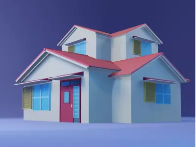 Nobita House 3D model