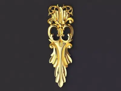 dekor ornament 3D model 31