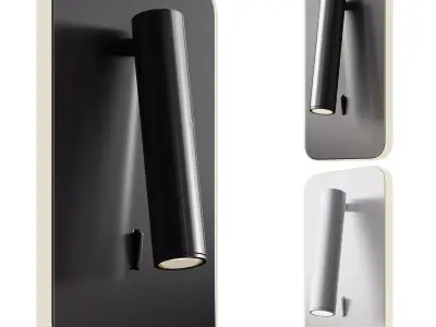 Private 1 Rectangular LED Wall Sconce 3D model