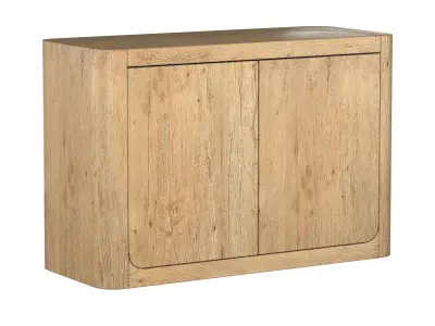 OSLO PANEL DOUBLE-DOOR SIDEBOARD 3D model