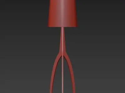 Linden Floor Lamp 3D model