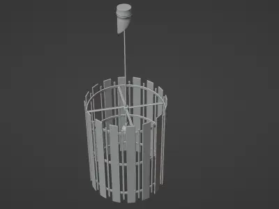 Modern light 2 3D model