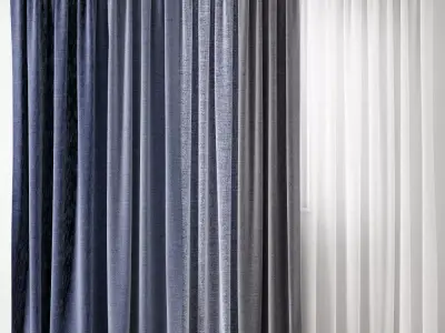 Curtain 130 3D model