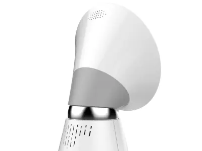 Mykie Robot White 3D model