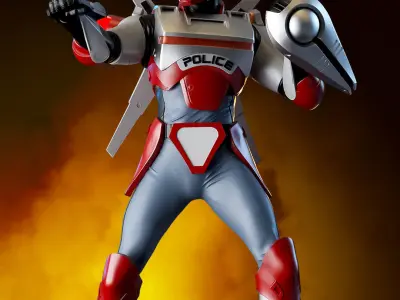 Cybercops Jupiter 3D print model