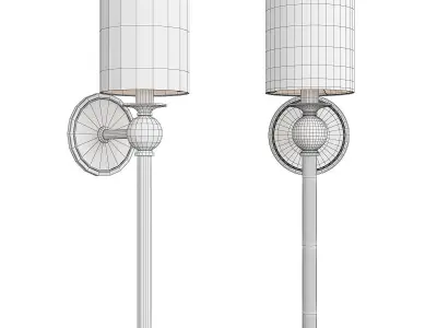 Gordon Sconce Low-poly 3D model