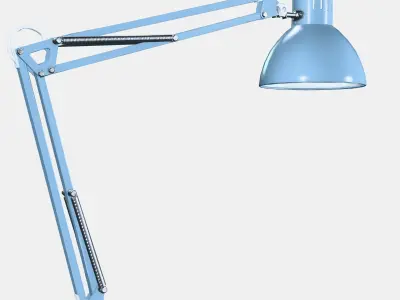TERTIAL Work lamp 1 Low-poly 3D model