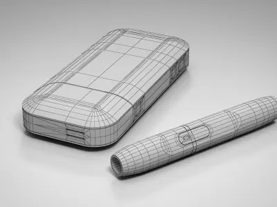 IQOS Weaving Black Grid PBR Low-poly 3D model