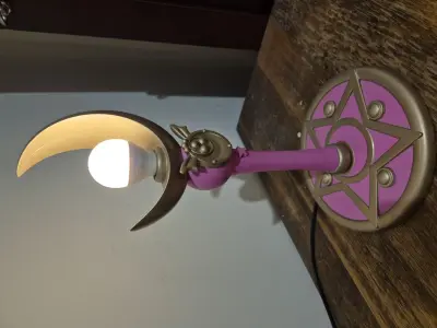 Sailor Moon Wand Lamp 3D print model