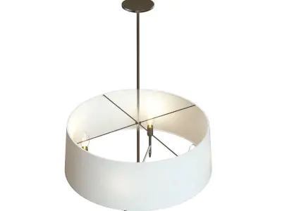 Crate and Barrel - Arlington Chandelier 3D model