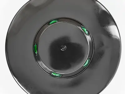 Alien Abduction Lamp 3D model