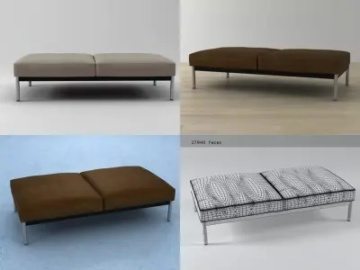 Helion Bench 3D model