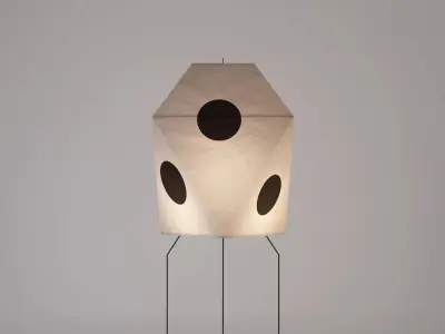 Vitra Akari UF3-Q  3D model