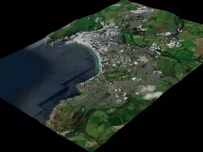 Douglas - Isle Of Man - England 3D model