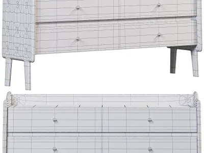 LESTER SIDEBOARD 3D model