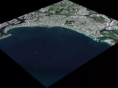 Sunshine Coast - Australia 3D model