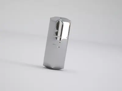 I Balloon Silver 3D model