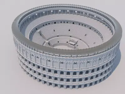 Roman Colosseum 3D model