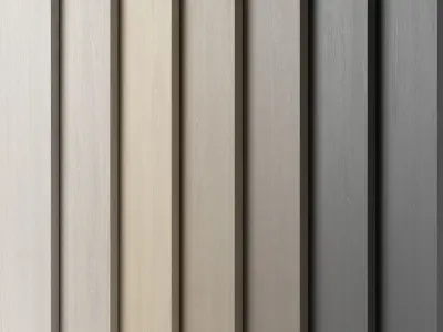 Wood materials Oak - 7 colors - set 05 Texture