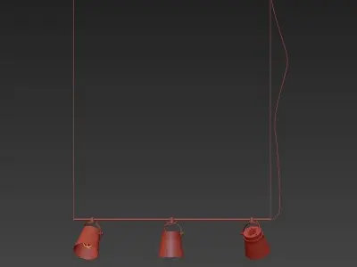 Horizontal Pendant 3D model