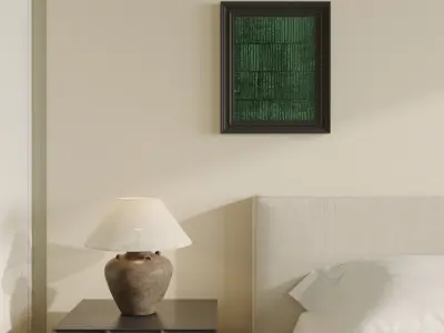 Comfortable bedroom 3D model