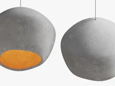 vakkerlight dome pendant lamp 3D model