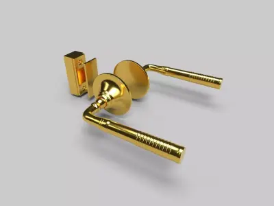 Door Knob CG26 3D model