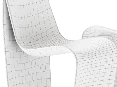 MDF Italia Sign Matt Chair 3D model