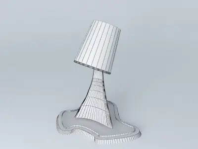 Lamp "Spilling Ink" Free 3D model