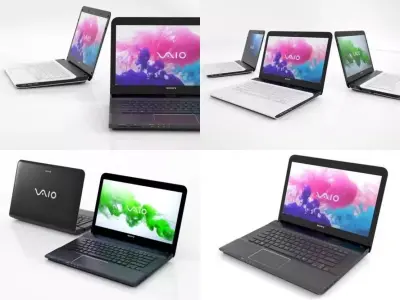 VAIO e series 3D model