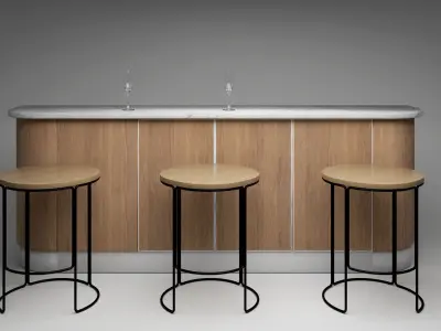 Kitchen Island 3D model