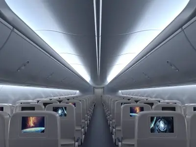  Airplane Cabin Interior 