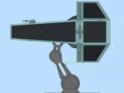 TIE AGGRESSOR STAR WARS 3D print model