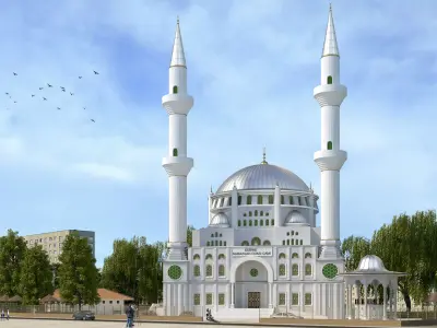 Turkish Mosque 3D model