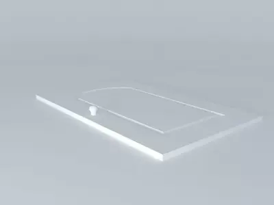 Beveled inner cabinet door Free 3D model