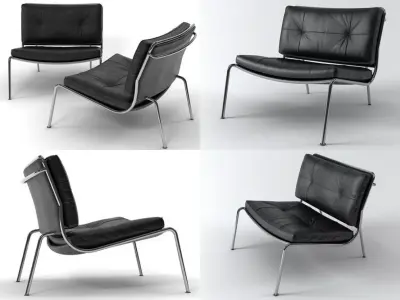 Frog lounge chair 3D model