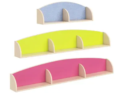 Legenda PK08 PK09 PK10 Shelves 3D model