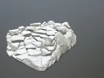 Old Stairs STL 3D print model