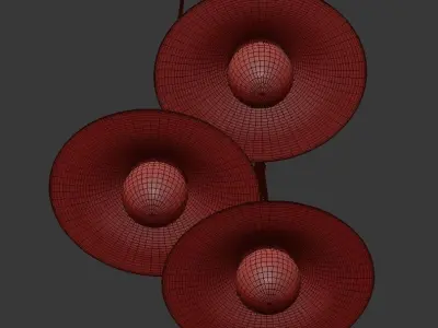 bullarum 3 disc 3D model