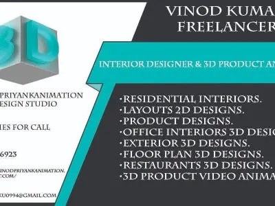  Project  3d stall for Event with tv  video Free low-poly 3D model