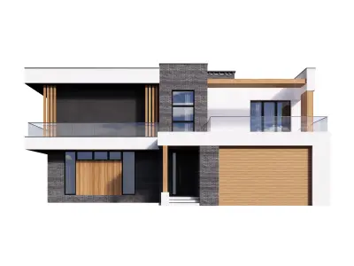 Villa 05 House Cottage Home Building 3D model